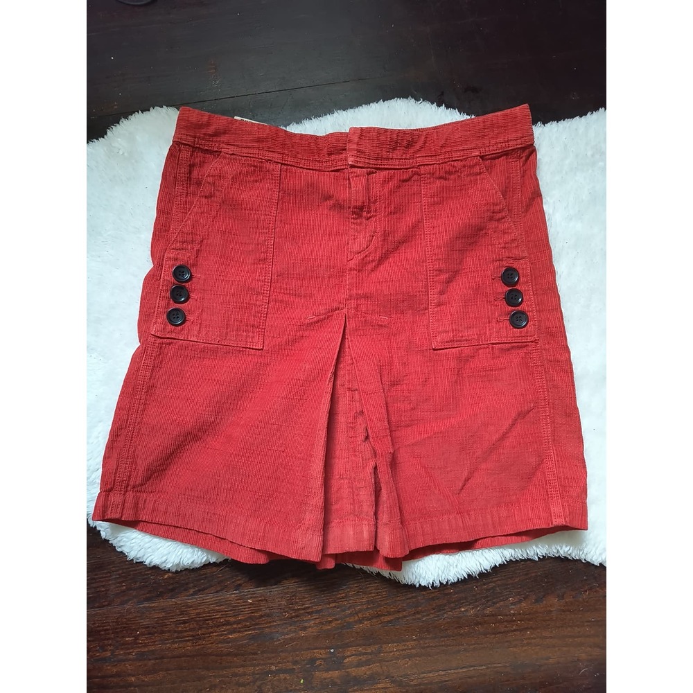 Citizens of Humanity by Jerome Dahan High Waisted Shorts Pleated Orange Size 29